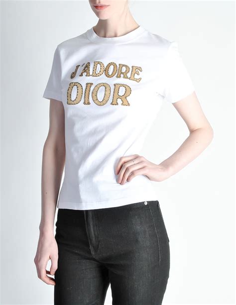 christian dior white t shirt women's|christian dior tank top.